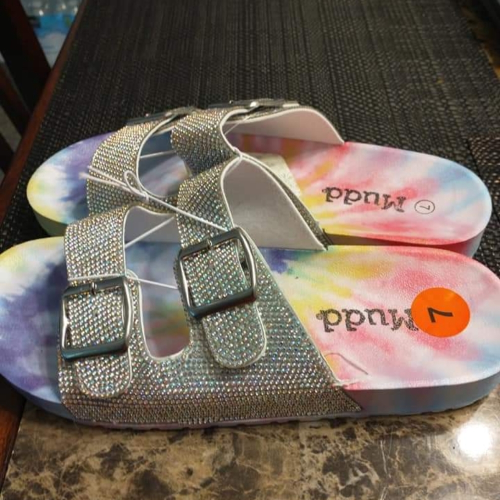Woman summer slides